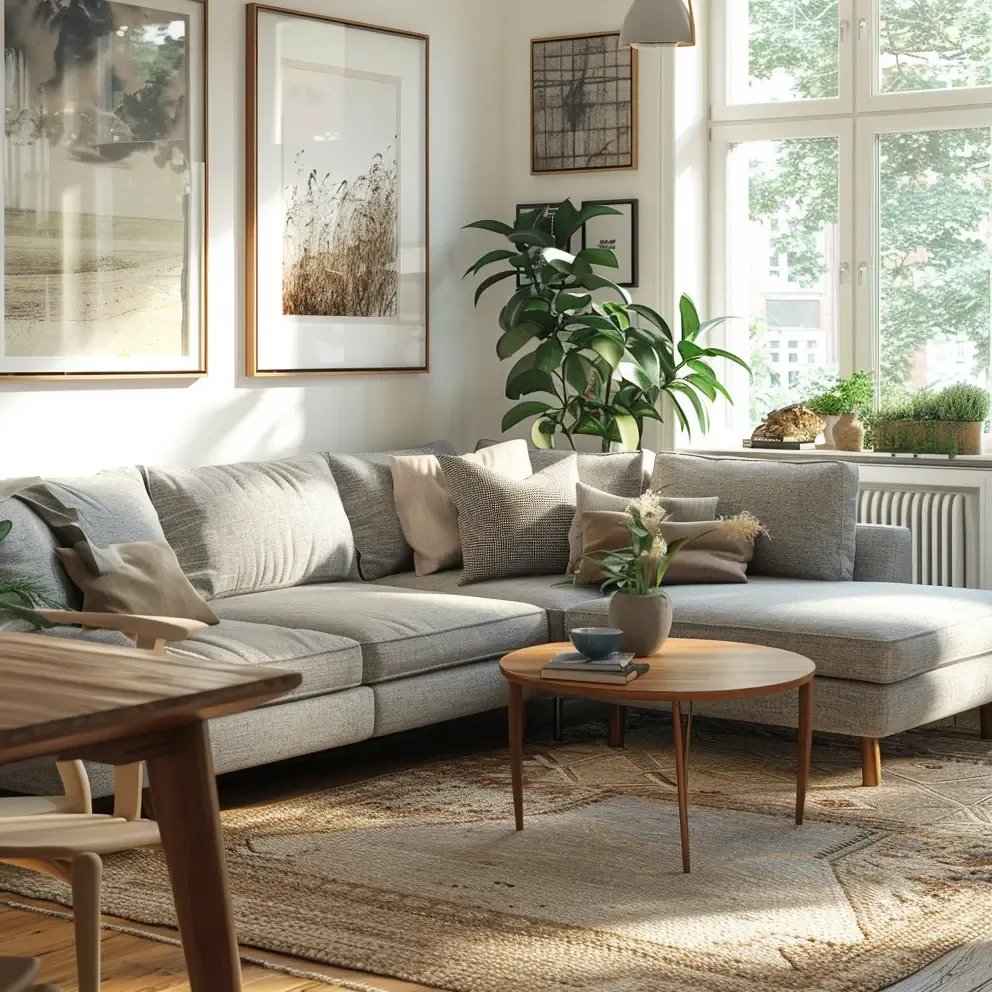 Interieur van een huurappartement