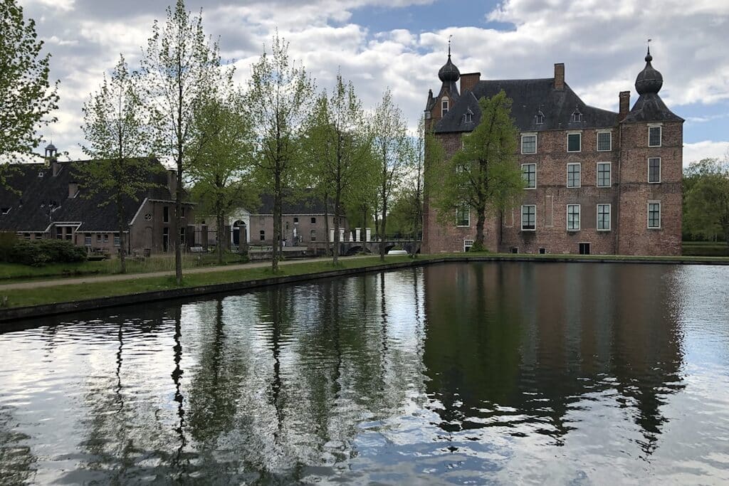 Rural Ulvenhout near Breda surrounded by nature and green meadows