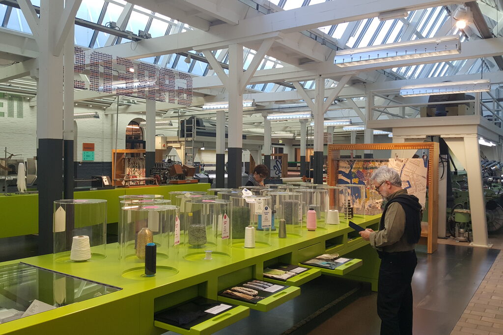 TextielMuseum in Tilburg in de voormalige textielfabriek Mommers en Co
